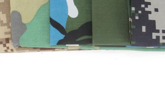 Camouflage Fabric Manufacturers Tc Ripstop Tactical Uniform Printing Twill Waterproof Fabric