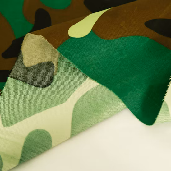 Camouflage Jersey Twill Fabric Fabric Camouflage Printing Softshell Jacquard Fabric