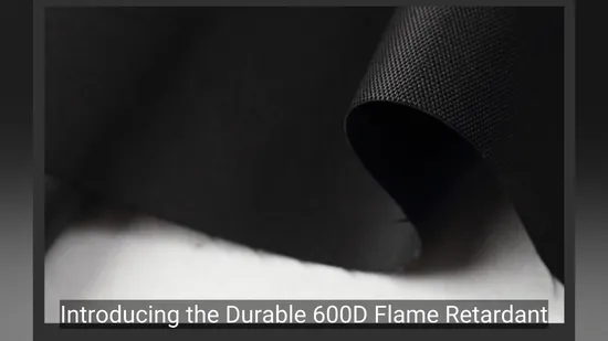 Durable 600d Flame Retardant Oxford Cloth for Tents 