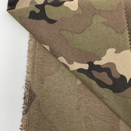 Hot Selling Products Tc Twill Camo Poplin Uniform Workwear Camouflage Fabric for Wholesale Ripstop Fabric Price Per Meter 
