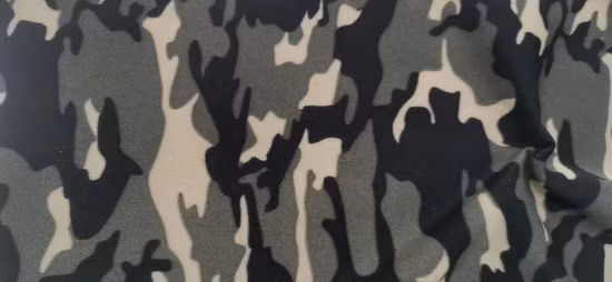 Print Camouflage Polyester Fabric Single Side Brush Fleece with for Print Terry Fleece, Sportswear Fleece Polar Fleece Warm Winter Item