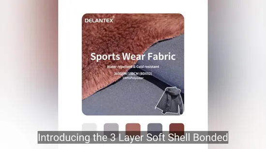 Customized Waterproof Polar Fleece for Cold Weather Garments 