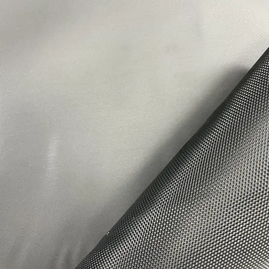 1000d Polyester Oxford Cloth PVC Flame Retardant Composite Woven Fabric 590GSM 