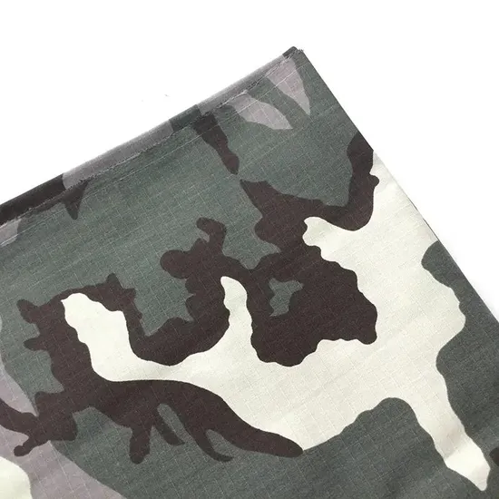 Poly Cotton Tc 65 35 or 80 20 Desert Ripstop Camo Camouflage Fabric Customized Pattern for Amy Uniform or Security Personnel 